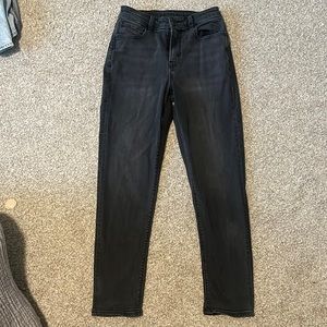 American Eagle - Mom Jean Stretch - Size 2S(short length) - Black